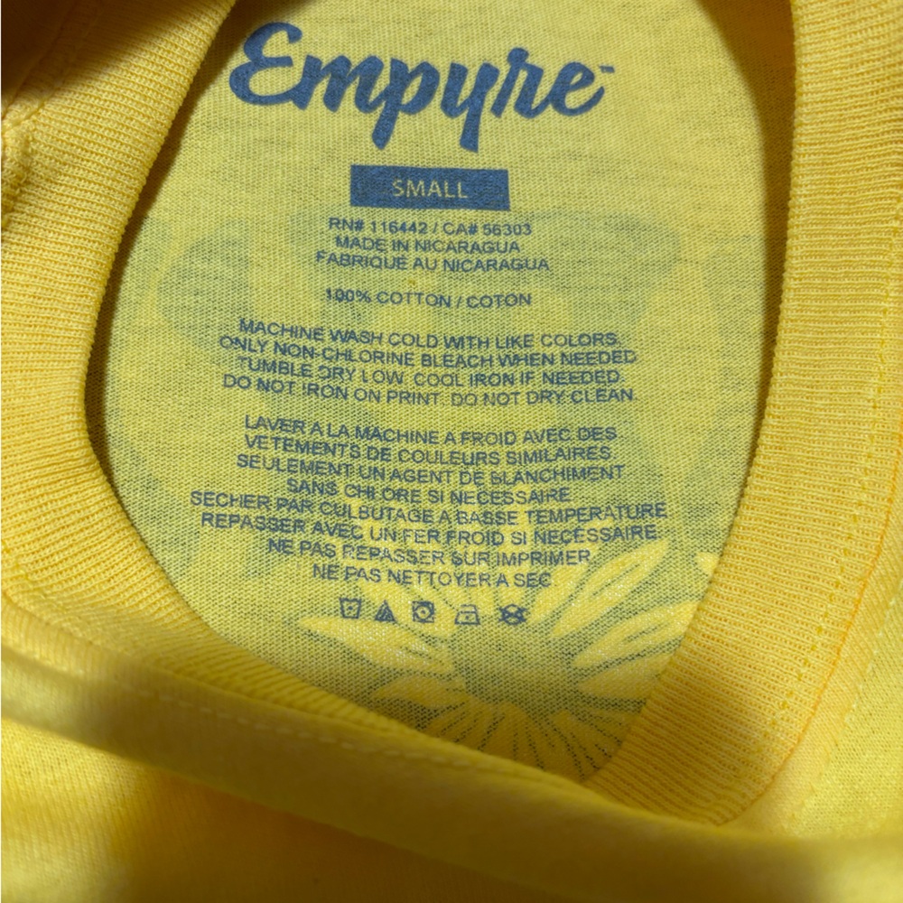 Empyre T-Shirt size small NWOT - Picture 3 of 3